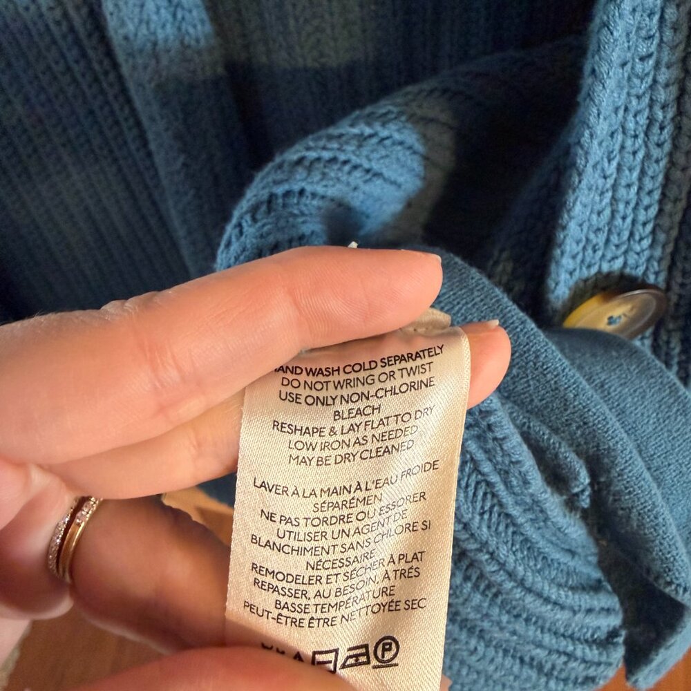 Free People Swim Too Deep Cardi in Peacock Plume - Picture 3 of 5